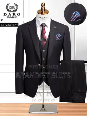 Photo - 100% High Quality Plain Turkish 3 Piece Suits.