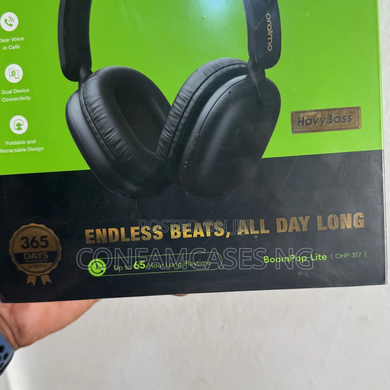 Oraimo Boompop Lite Enc Wireless Headphones