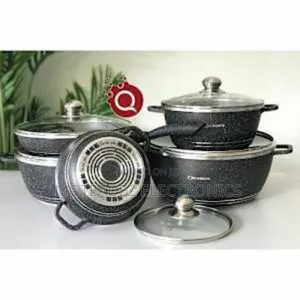 Smile Dessini 12pcs Granite Coating Non Stick Cookware Sets