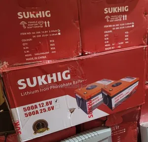 Durable 500a/12v SUKHIG Lithium Iron Dry Solar Battery