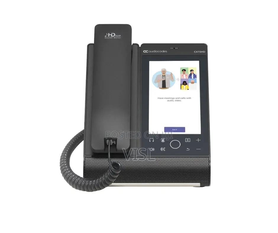 Audiocodes Teams C470HD Total Touch Ip-Phone Poe