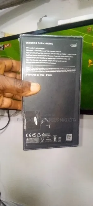 New Samsung Galaxy Note 10 5G 256 GB Black