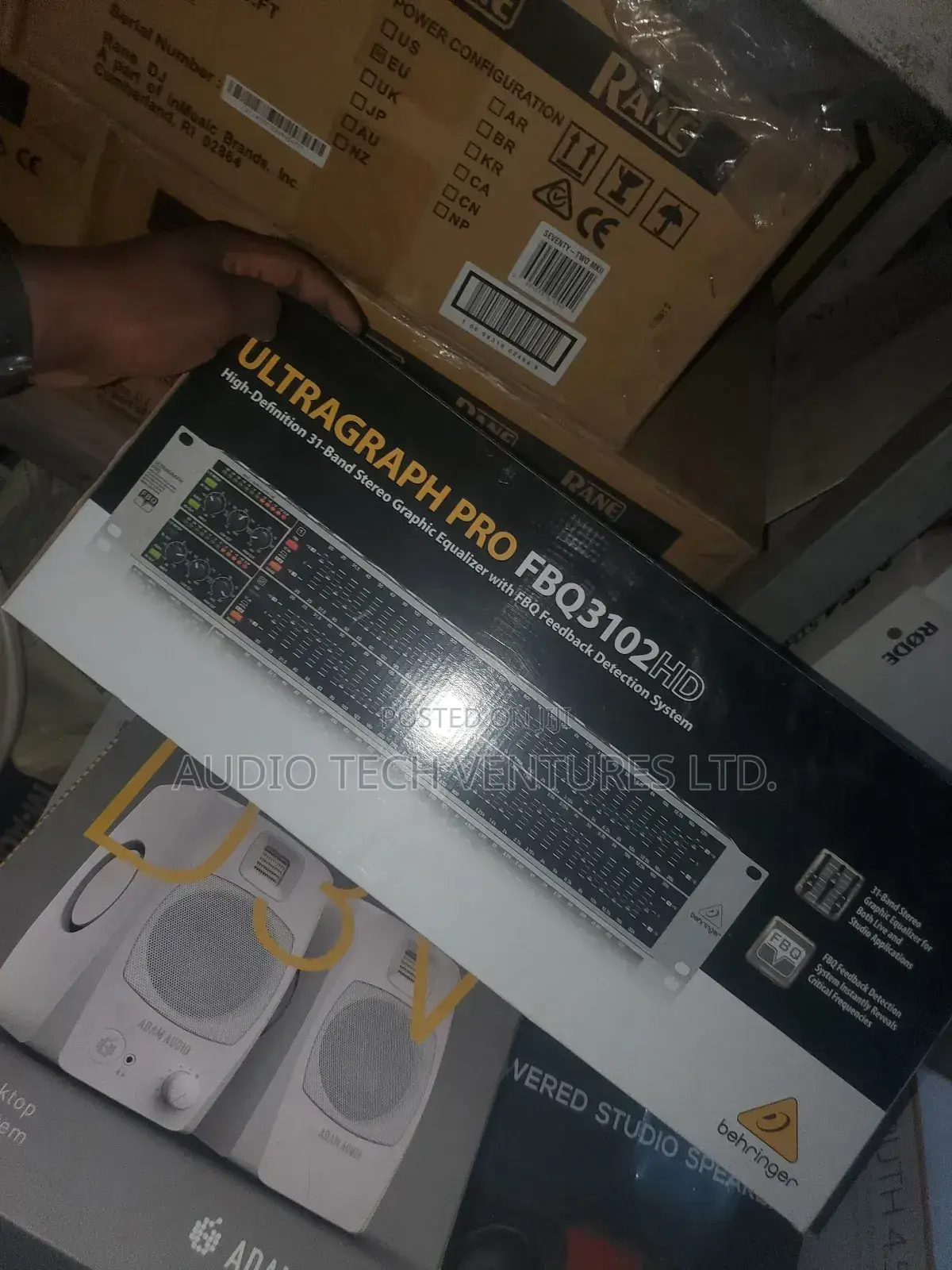 Behringer Ultra Graph Fbq3102 HD