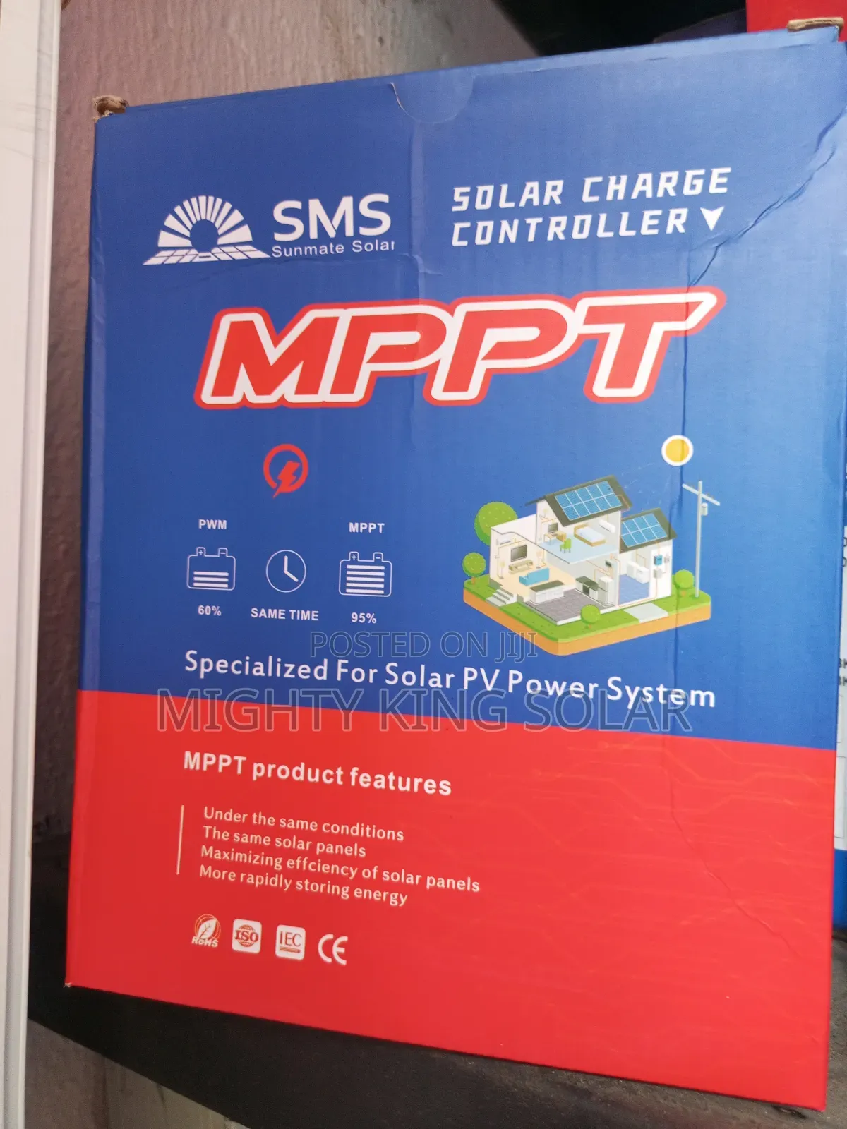 SMS Charging Control 30ah MPPT