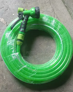 15m Garden Hose and Water Nozzle