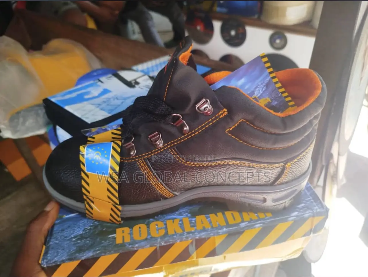 Rocklander Safety Boots