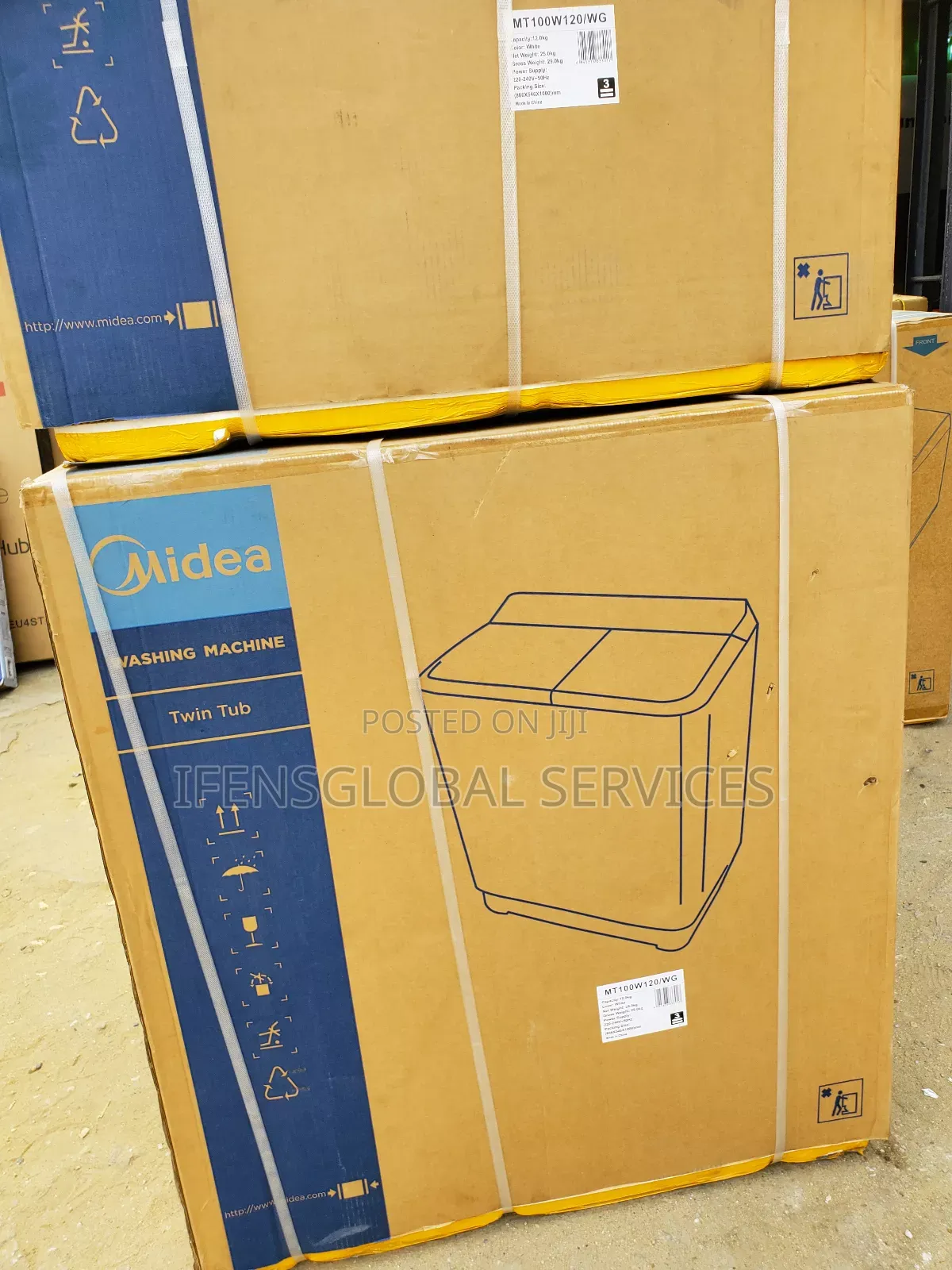 12kg Midea Washing Machine