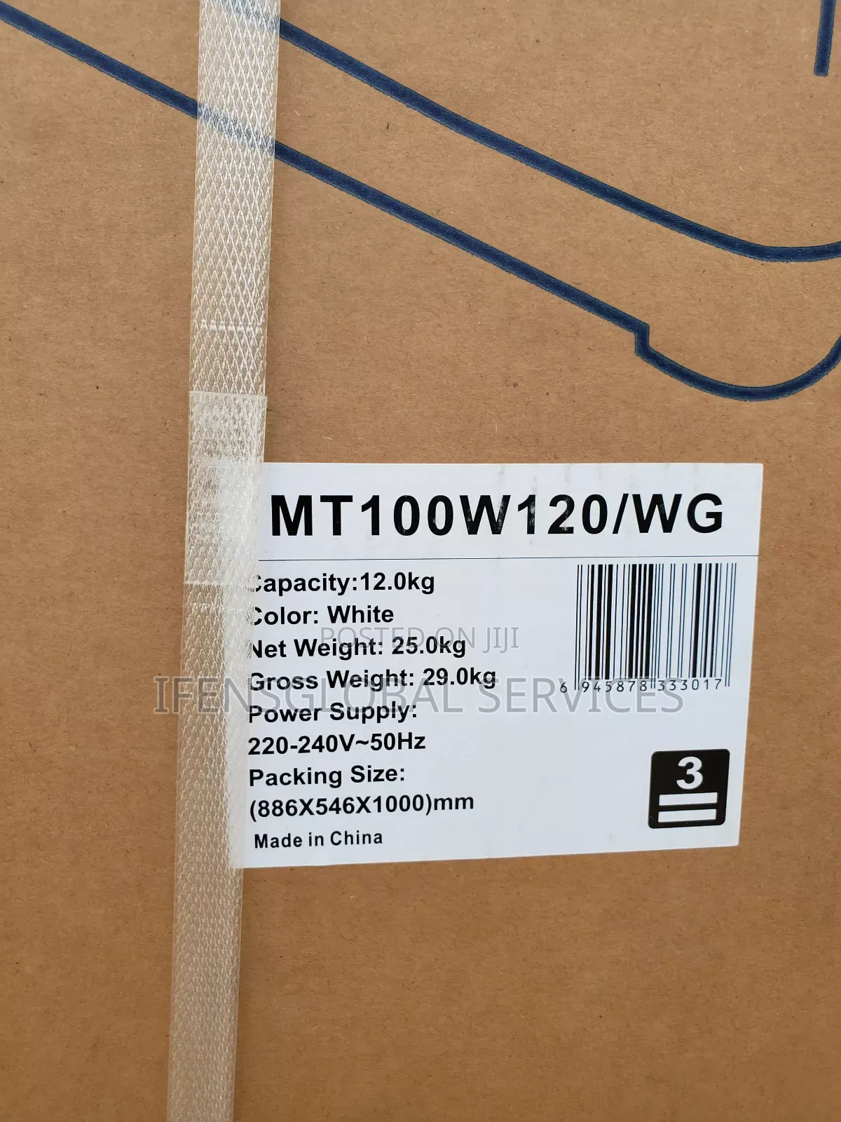 12kg Midea Washing Machine