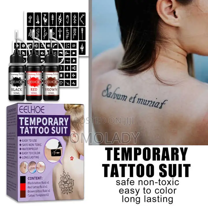 Eelhoe Temporary Tattoo Suit