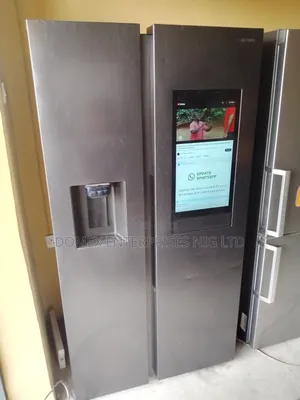 Samsung Side by Side With Tv and Dispenser