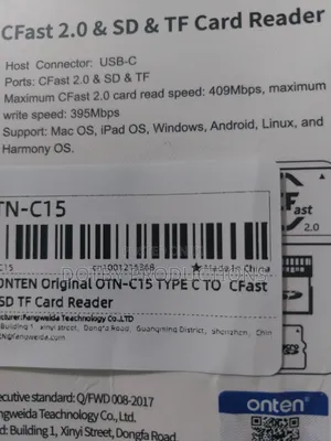 Cfast 2.0 Sd Tf Card Reader