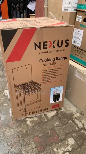 Nexus Gas Cooker (4) Burner + Oven
