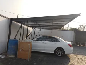 Carport With Polycarbonate Coverings