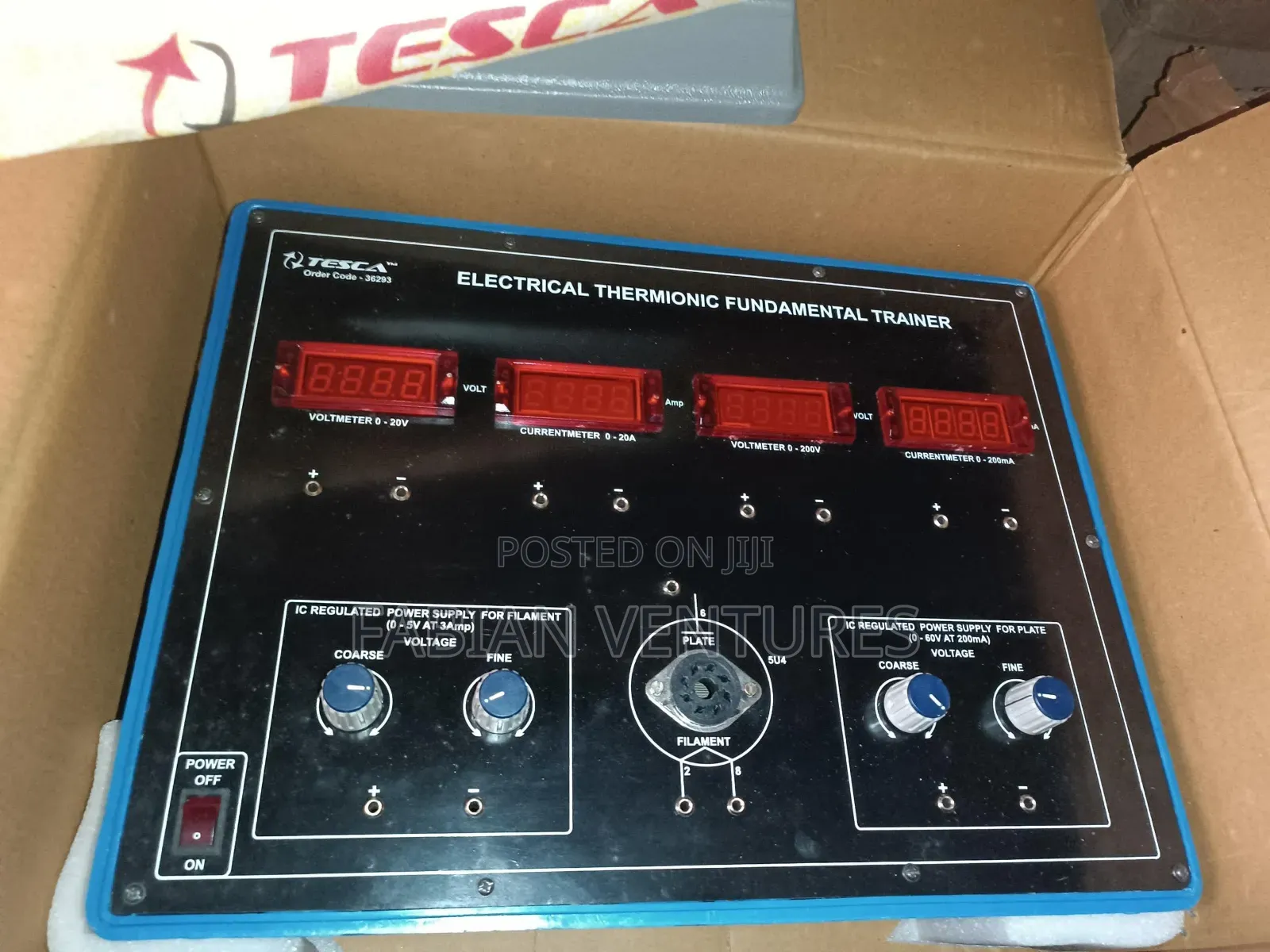Electrical Thermionic Fundamental Trainer