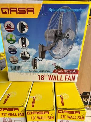 Qasa Ac/Dc Wall Fan 18 Inches in Benin City - Home Appliances, Osaretin ...