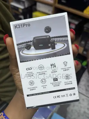 Plug And Play 2.4G Chip Wireless Button Collar Microphone