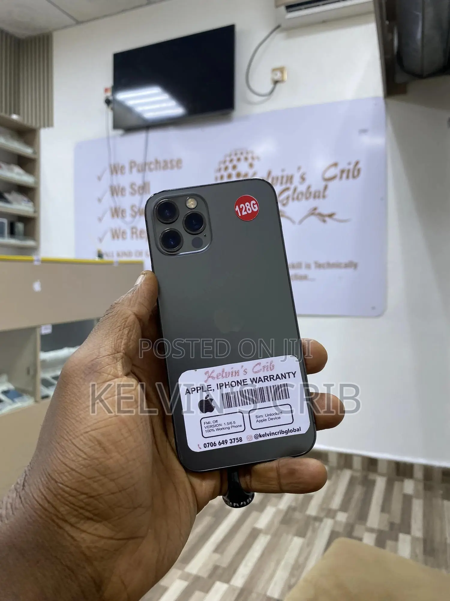 Apple iPhone 12 Pro 128 GB Black
