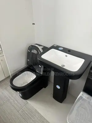 England Black & White Executive Wc Set [ Water Closet ]