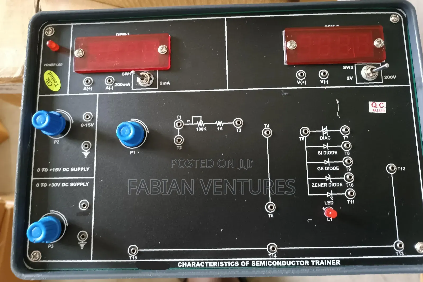 Characteristics of Semiconductor Trainer