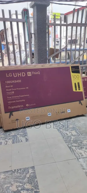 Lg 100 Inches Led Smart Tv Frameless 2 Yrs Warranty