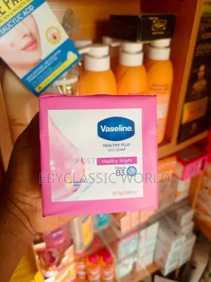 Vaseline B3 Bar Soap for Plumpy Skin