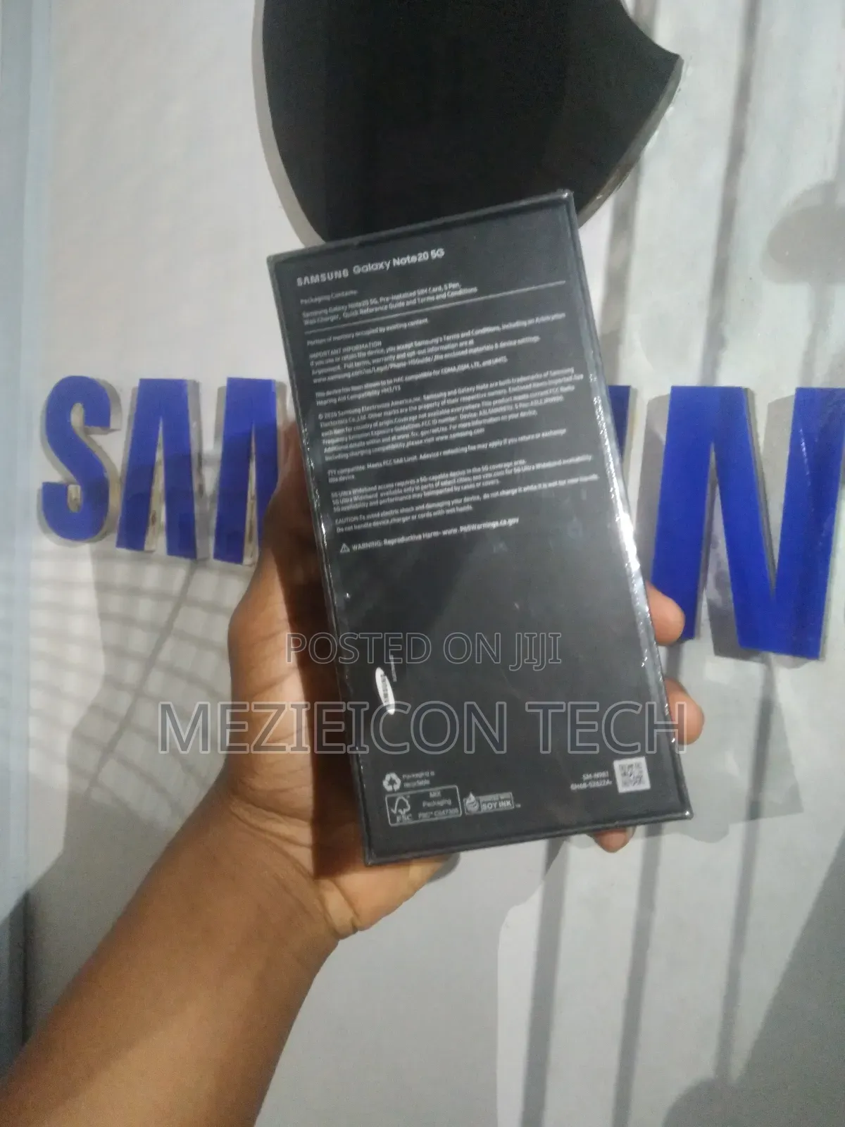 New Samsung Galaxy Note 20 5G 128 GB White