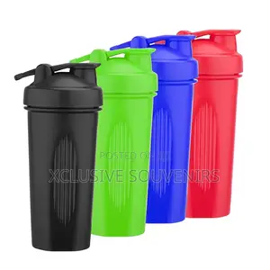 Custom Logo 600ml Plastic Portable Fitness Gym Sports