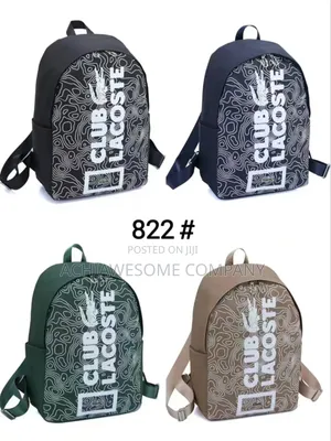 Lacoste Duffel and Backpack