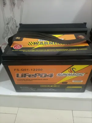 Sun Magic Lithium Battery 100ah 12v 2yrs Warranty