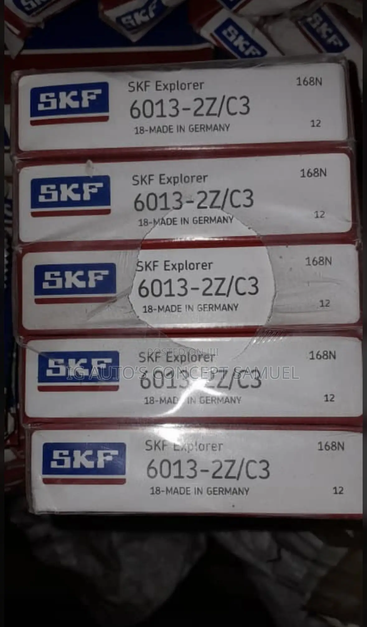 6013-2z/C3 SKF Bearing Available