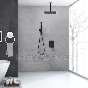 Full Brass Ceiling-Mount-Shower-System-Bathroom Luxury