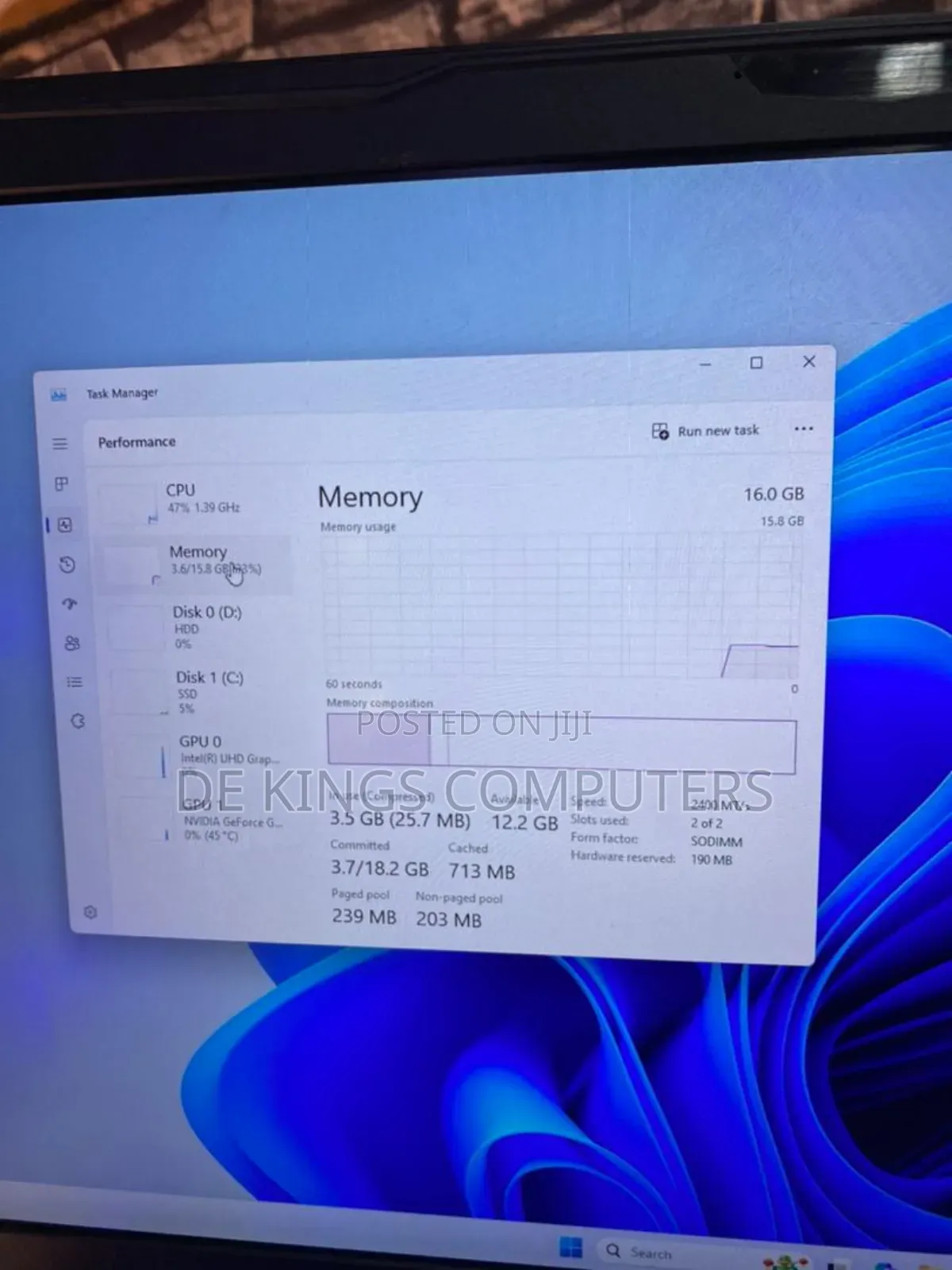 Laptop Clevo P17SM 8GB Intel Core i7 SSHD+SSD 1.5T