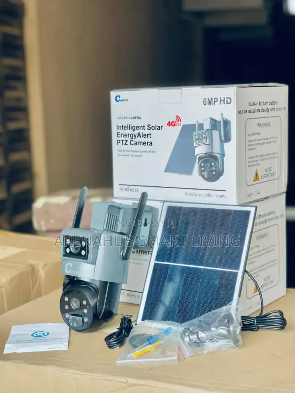 Solar PTZ 6HD Camera