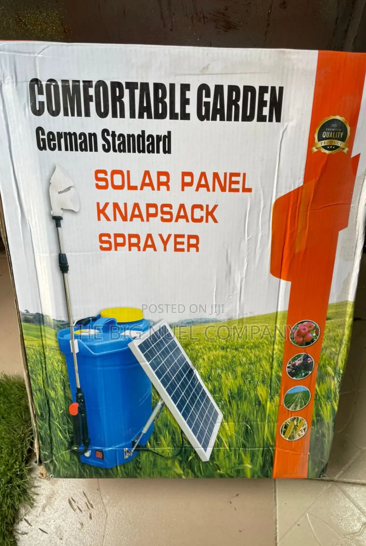 Solar Panel Knapsack Power Praying Machine - THE BIG NUEL COMPANY Price ...