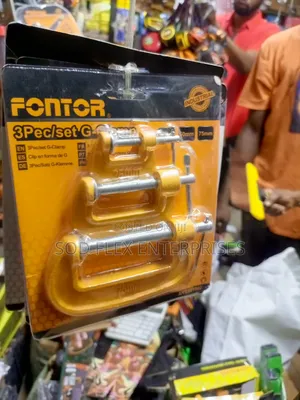 3 Set of G-Clamp 25mm, 50mm, 75mm