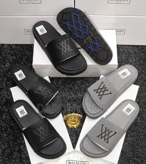New ARRIVAL Luxury BALMAIN Carton Slides
