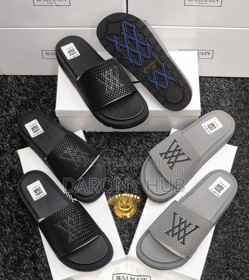 New ARRIVAL Luxury BALMAIN Carton Slides