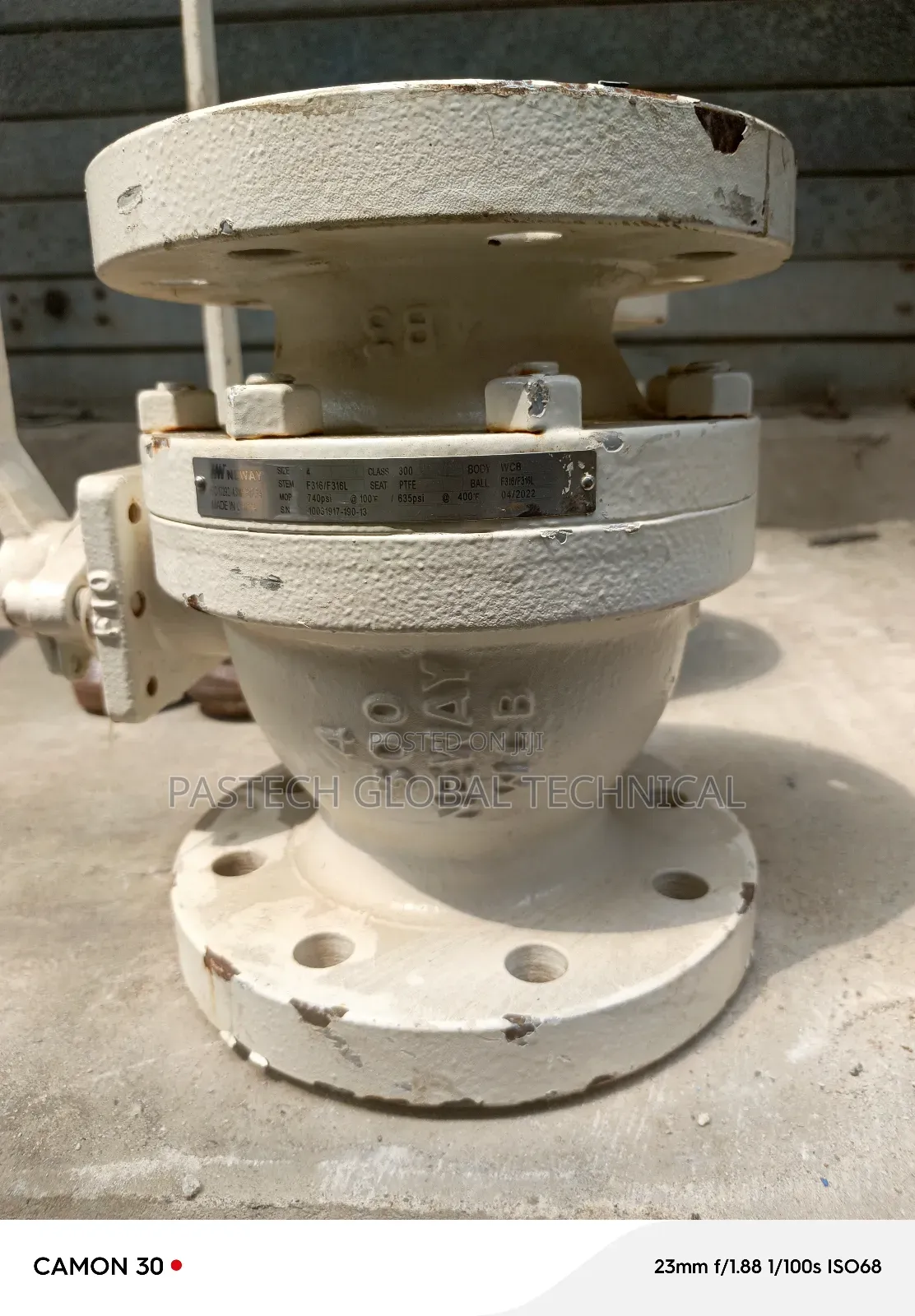 4" Ball Valve Class 300