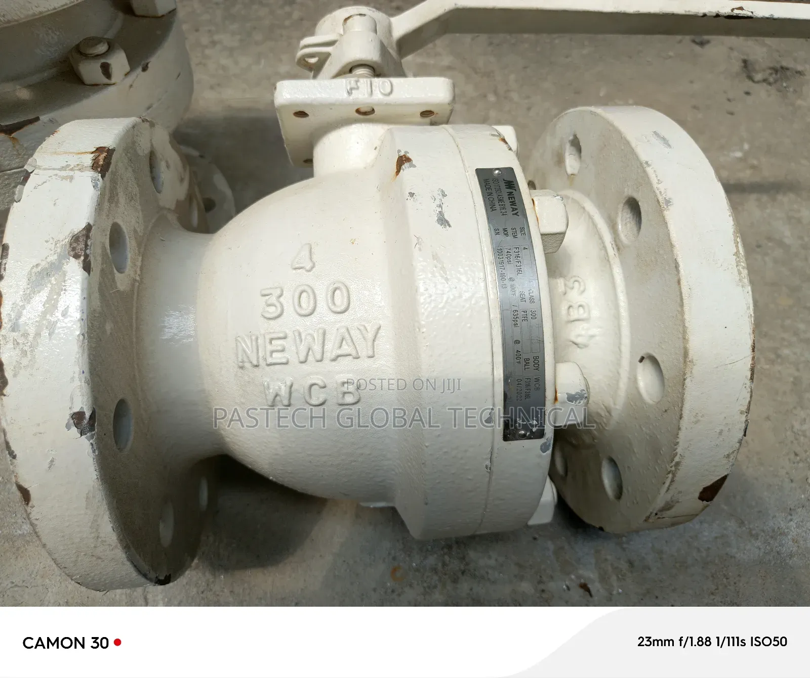 4" Ball Valve Class 300