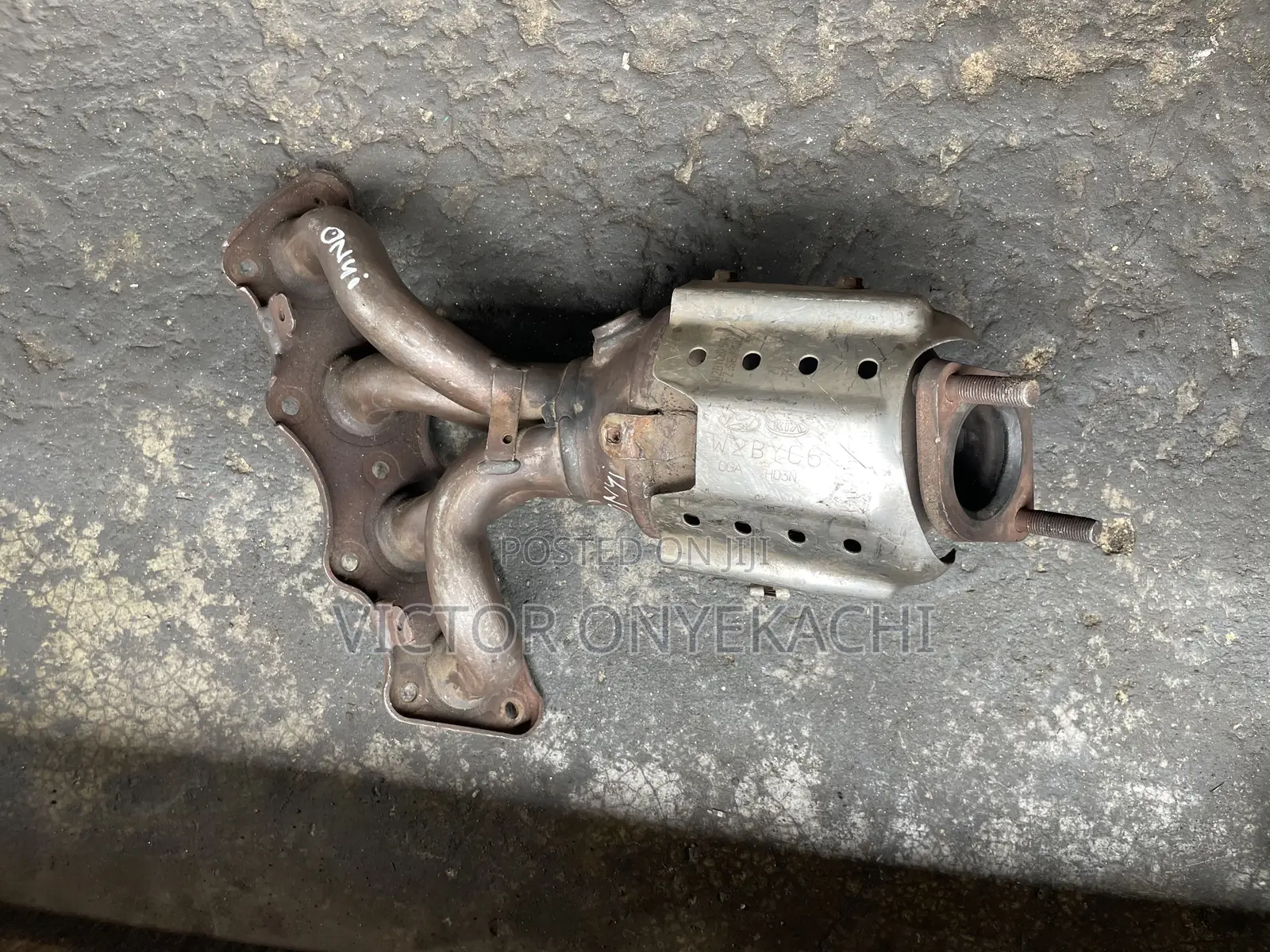 Engine Catalyst Converter Kia Rio 2019 Model