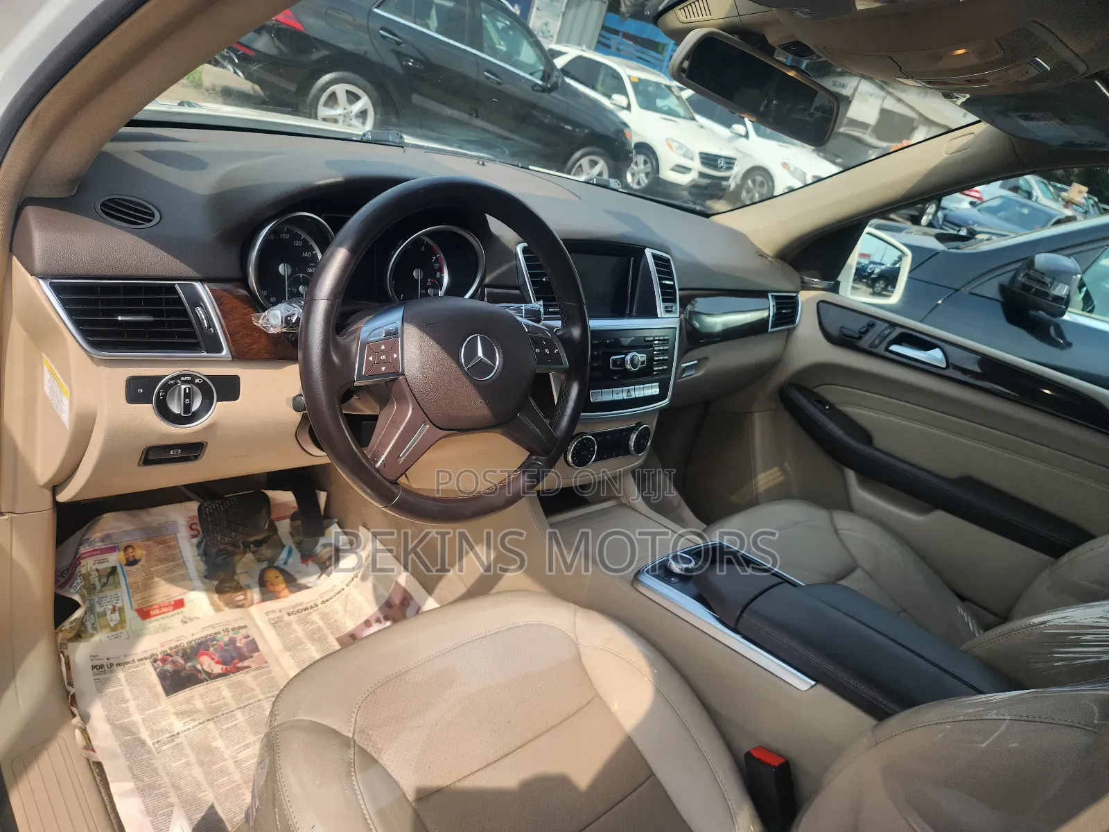 Mercedes-Benz M Class 2015 White