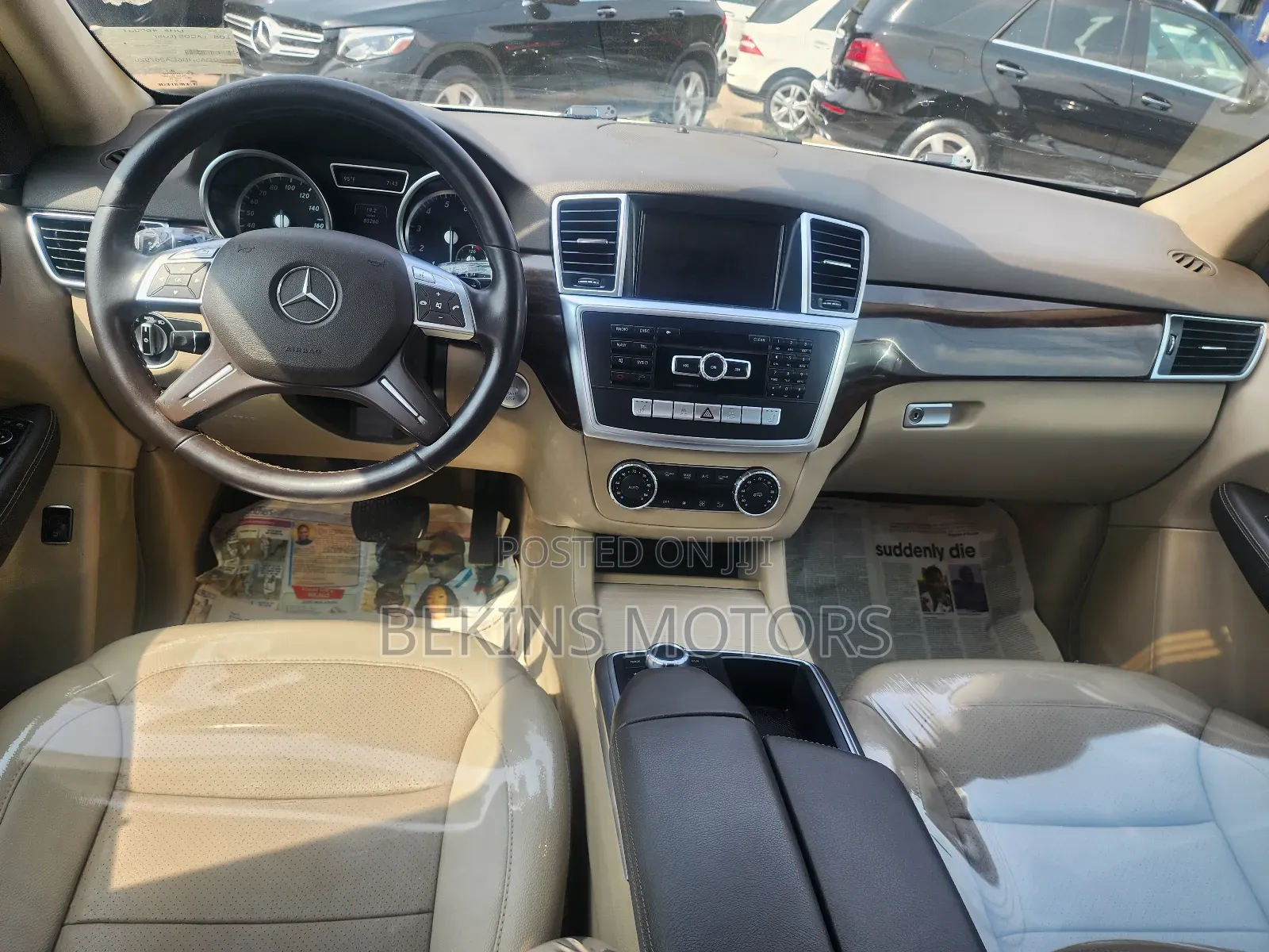 Mercedes-Benz M Class 2015 White