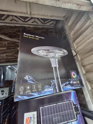 Explorer Warrior Solar Garden Light