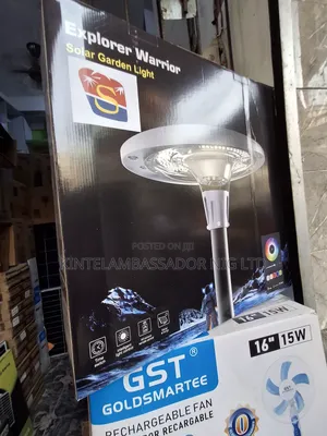 Explorer Warrior Solar Garden Light
