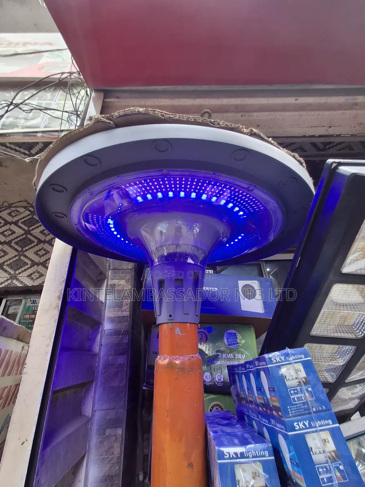 Explorer Warrior Solar Garden Light