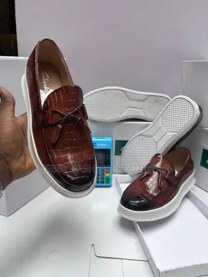 Clarks White Sole Shoe