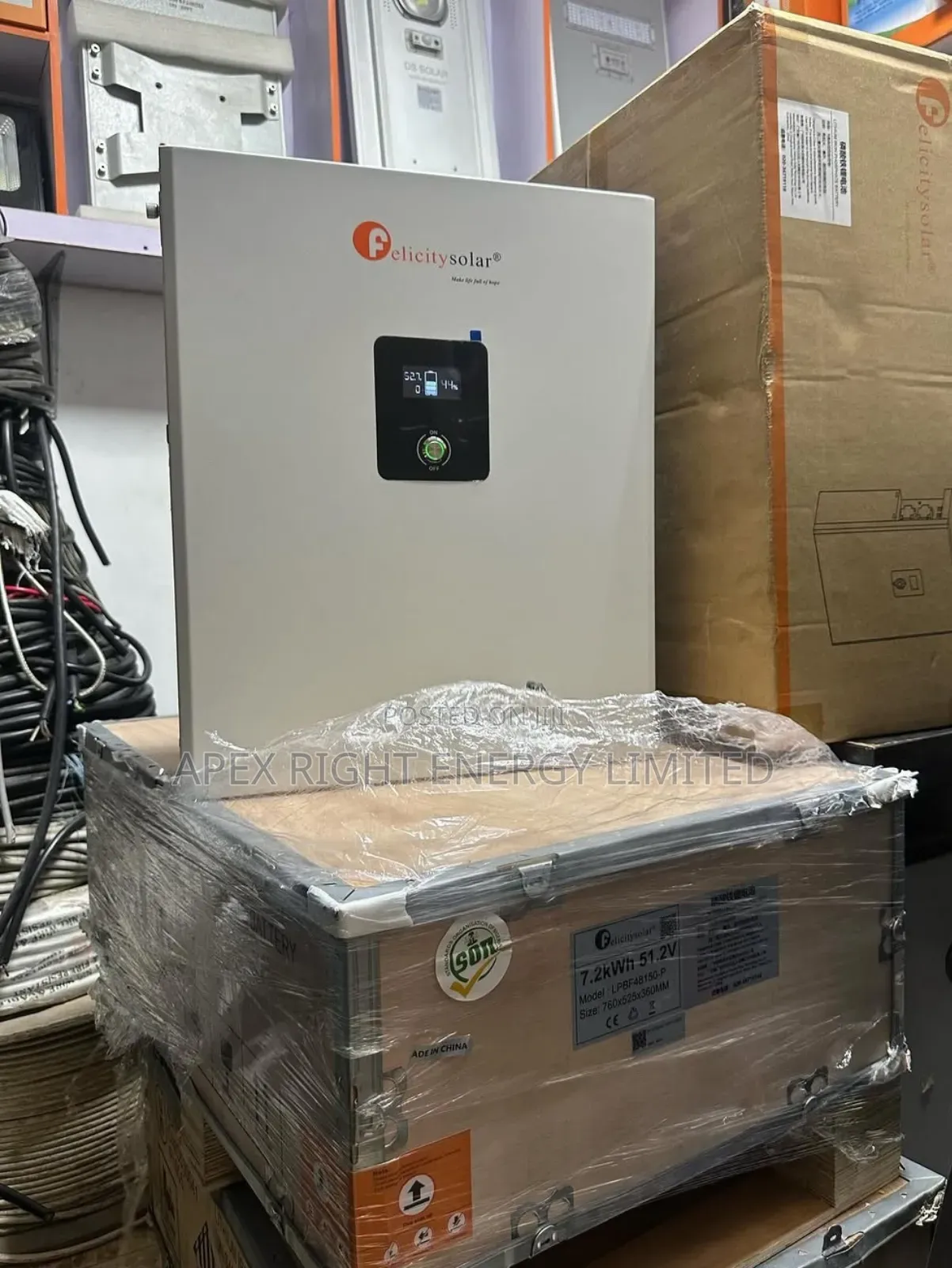 5kwh-48v Felicity Lithium Battery