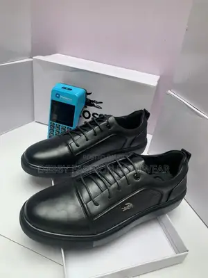 Black Lacoste Shoe