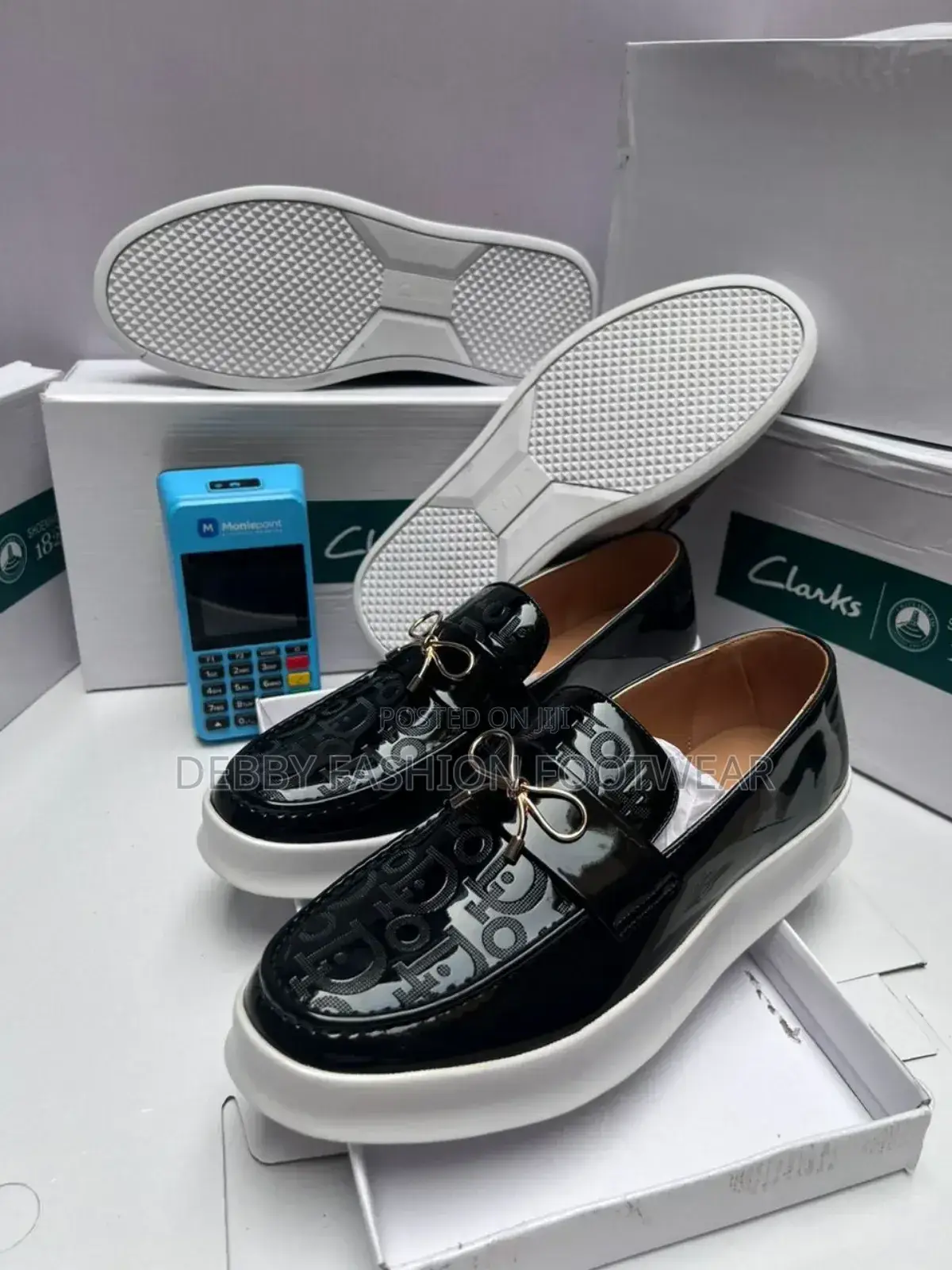 Designer White Sole Clarks