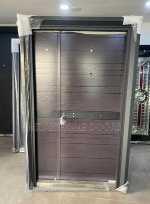 4ft Copper Steel Security Door Brown